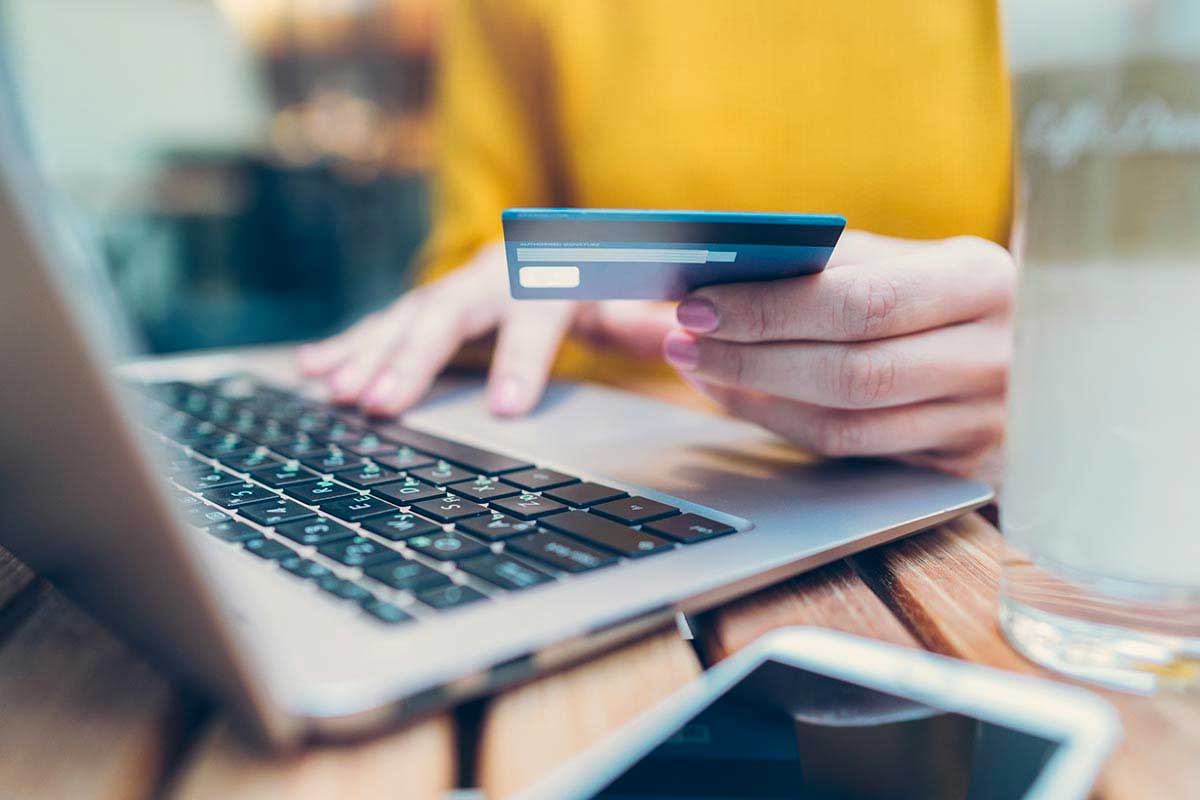 Charity Direct Debit Service Telebank person using card for Telebank charity direct debit service